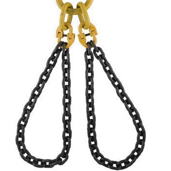 Sling de chaîne de levage de qualité industrielle 80 avec 21 WLL et services personnalisables