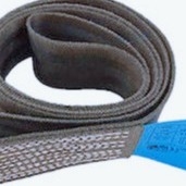 Limites de charge de travail de 2 tonnes Sling de tissu en polyester pour le levage de charges lourdes et solutions de manutention de matériaux
