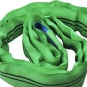Sling de levage rond en polyester avec une capacité allant de 1 tonne à 50 tonnes pour le transport de charges lourdes