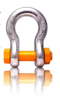 Fermetures à boulons et écrous en acier au carbone et en acier allié, avec boucle, double sécurité et épingle à coton