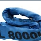 Sling de levage rond en polyester avec une capacité allant de 1 tonne à 50 tonnes pour le transport de charges lourdes