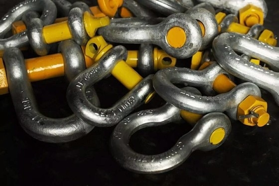 Des boucles de sécurité jaunes 12 tonnes