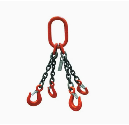 Élingue de chaîne de levage robuste – Acier allié Grade 80 | CMU 21 200 kg