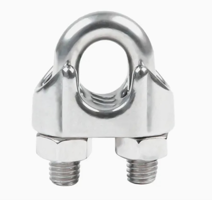 L'acier inoxydable galvanisé à câble de fil malléable Pipe Clip Duct Hose Clamp SS304 U Bolt Solution de fixation sûre et durable