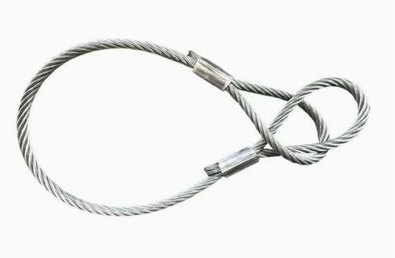 Sling de câble en bois à haute capacité, diamètre de 2 à 28 mm, galvanisé