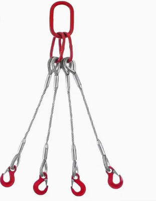 Élingue en câble d'acier pour conteneur offshore standard à 4 pieds