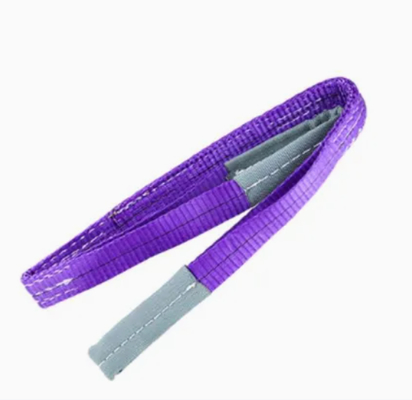 Élingue en sangle polyester bleu haute ténacité (largeur 240 mm) – CMU de 16 000 kg | Certifiée et durable