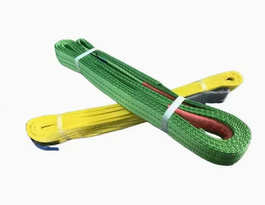 Élingue plate en polyester ultra-résistant | Capacité de 1t à 12t | La solution polyvalente de levage et d'arrimage