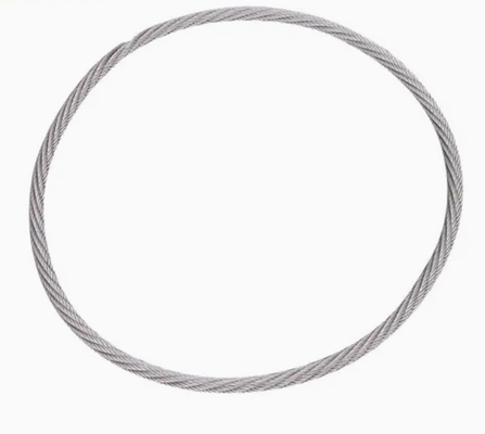 Élingue en fil d'acier galvanisé robuste à 1/2/3/4 brins pour levage et manutention | Sécurité et durabilité supérieures