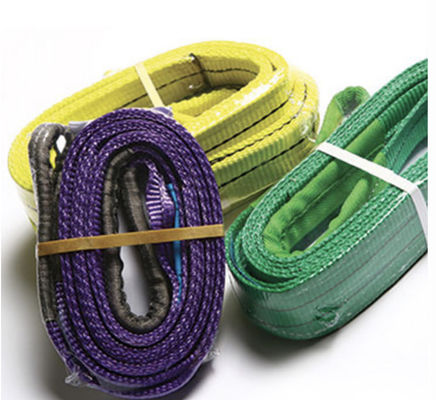 L'industrie maritime Sling de tissu en polyester avec résistance à la rupture de 2T Plage de température -40 - 70 C