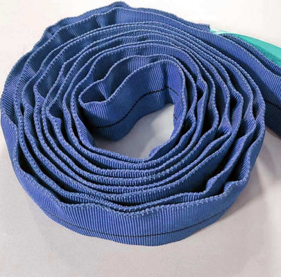 Résistance à la rupture de 2 T Sling de tissu en polyester largeur 25 mm pour une manipulation sûre et durable du matériau
