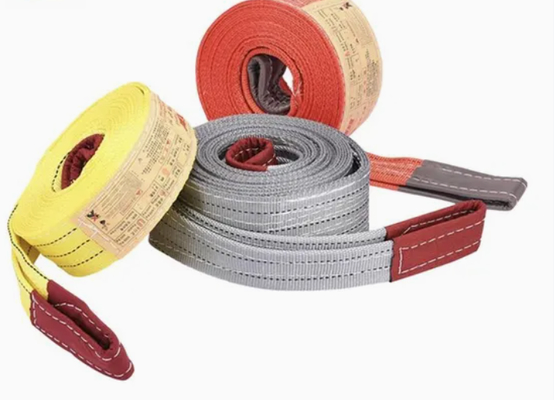 Élingues rondes en polyester œil et œil de 5 tonnes Premium – Conçues pour une excellence de levage robuste