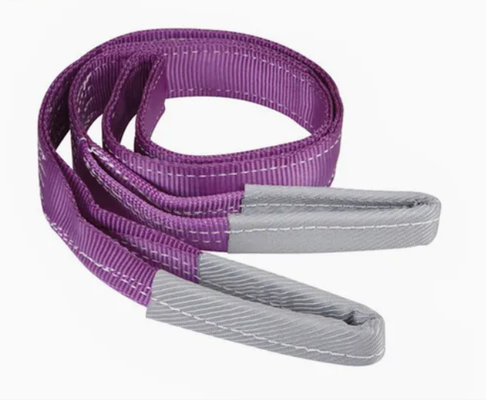 Élingue en sangle polyester bleu haute ténacité – Largeur 240 mm | Solution de levage robuste